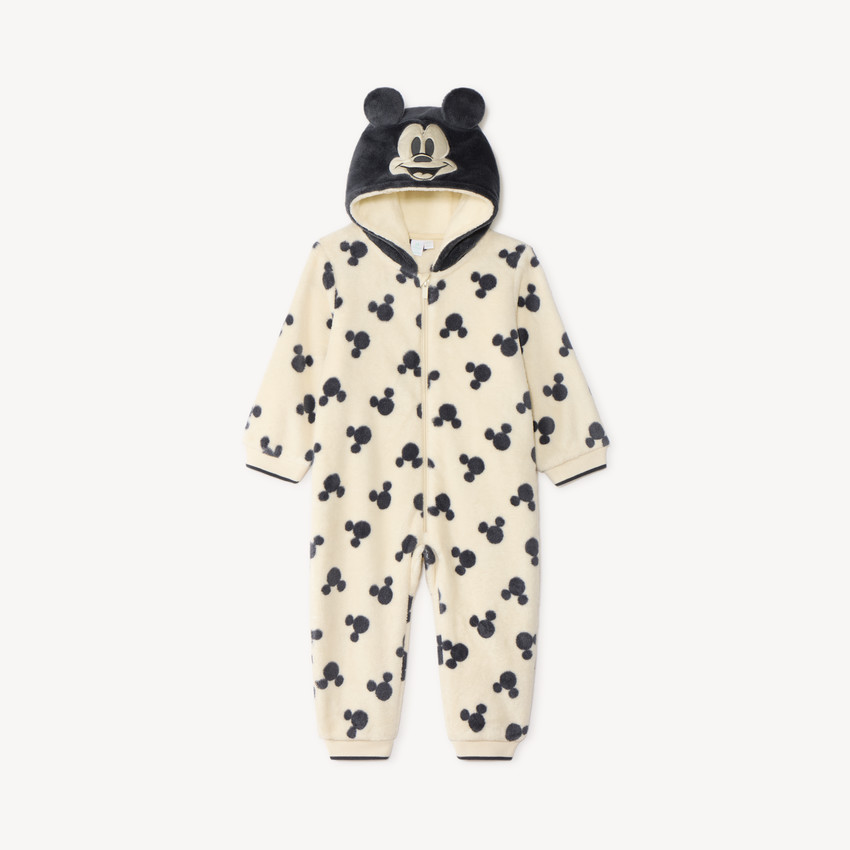 Πιτζάμα από sherpa με κουκούλα Mickey Disney για μωρό αγόρι 