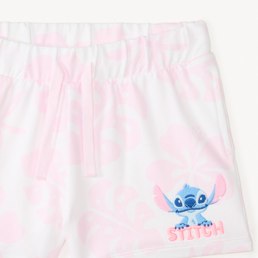 Σετ 2 τεμαχίων μπλούζα + σορτσάκι Stitch Disney για κορίτσι 
