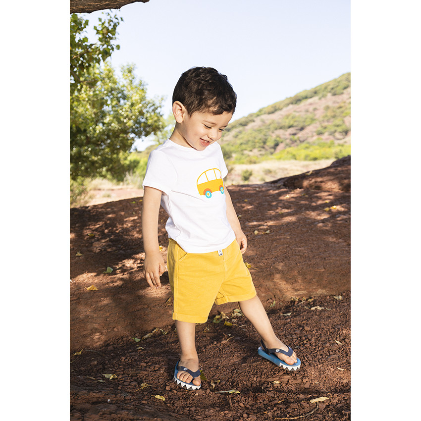 T-shirt κοντομάνικο με patch κέντημα για bebe αγόρι 