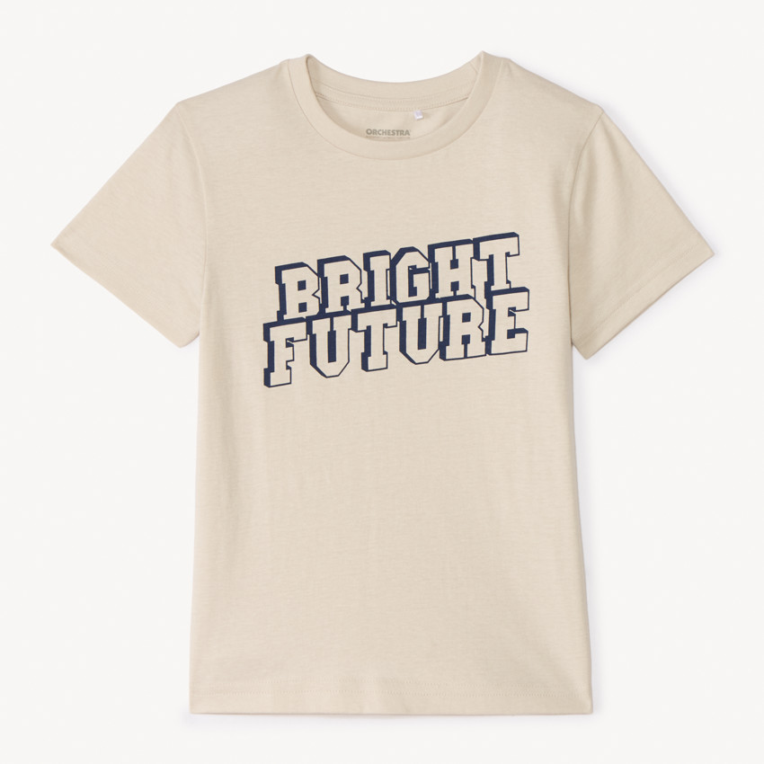 T-shirt με κοντό μανίκι με τύπωμα αγόρι 