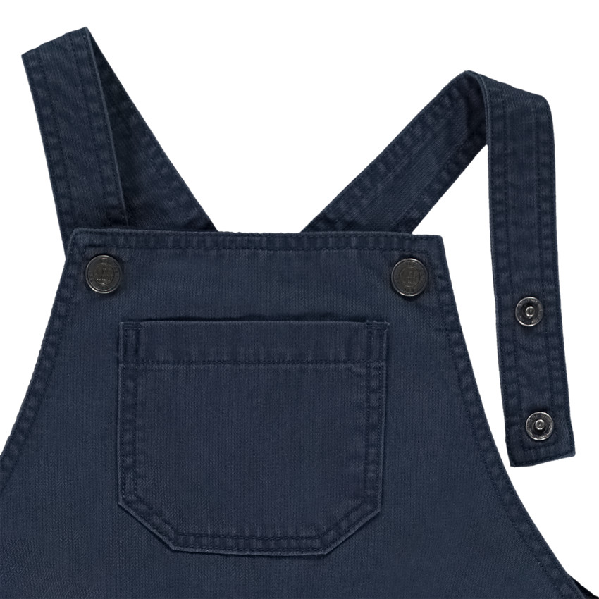 Σαλοπέτα μακριά βαμβακερή φαντεζί μονόχρωμη για bebe αγόρι 