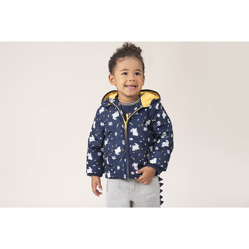 Φόρμα από φανέλα με στάμπα δεινόσαυρο  