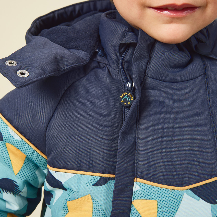 Σαλοπέτα σκι με γραφικό σχέδιο για μωρό αγόρι 