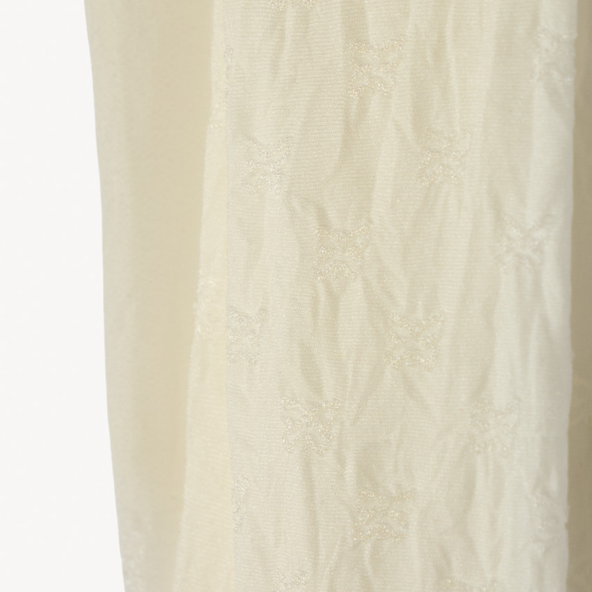 Paire de collants fins à motif papillons pour fille 