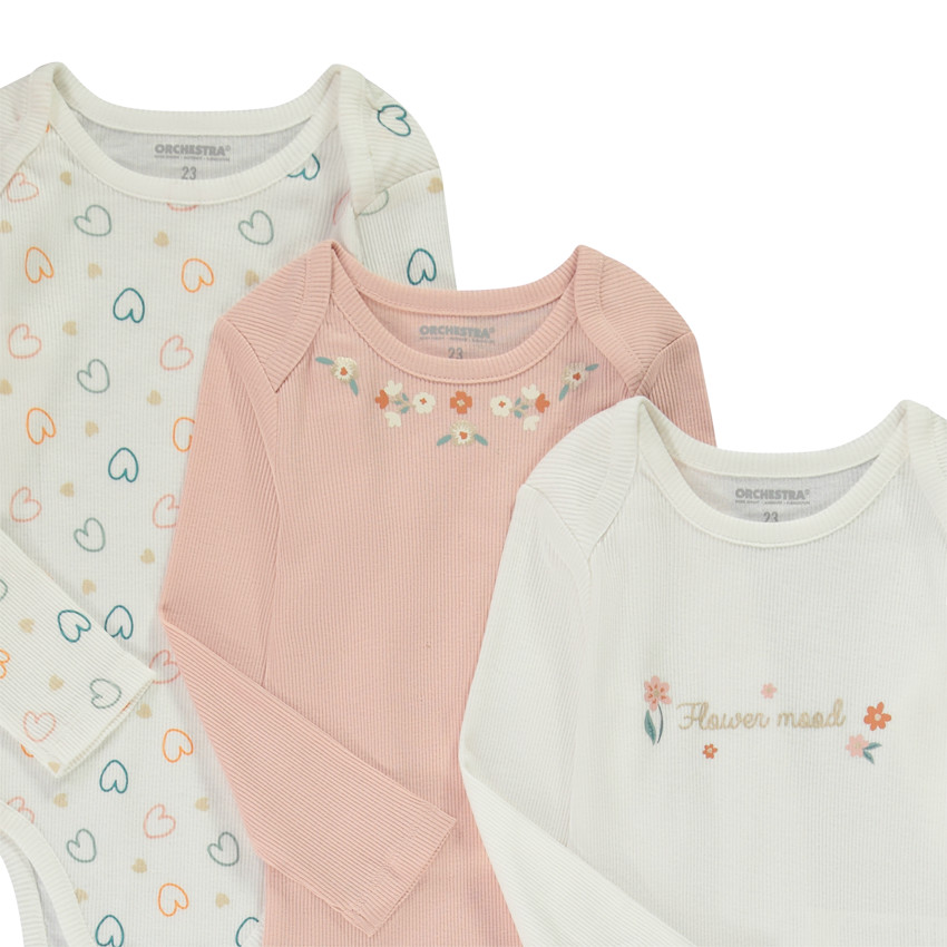 Σετ από 5 πλεκτά κορμάκια φαντασίας για κορίτσι 