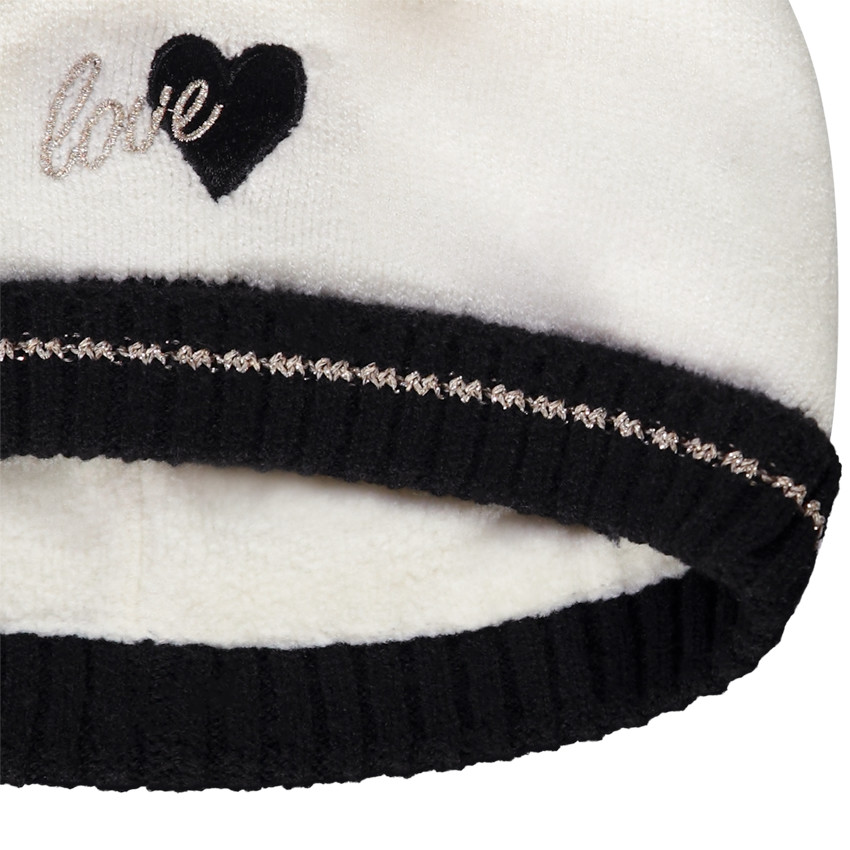 Σετ σκούφος + γάντια με καρδιές για bebe κορίτσι  Additional Σετ σκούφος + γάντια με καρδιές για bebe κορίτσι