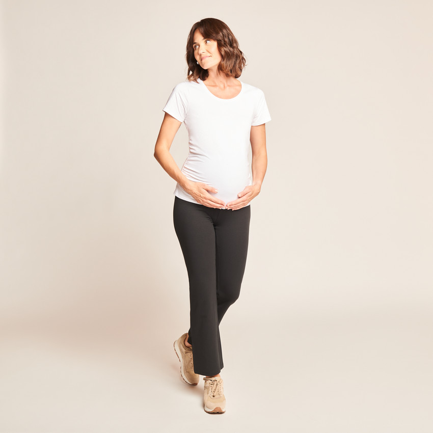 Παντελόνι εγκυμοσύνης με ψηλή ζώνη 