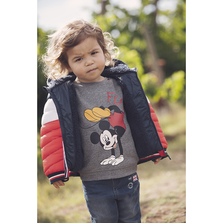 Φούτερ molleton σχέδιο Mickey Disney για bebe αγόρι 