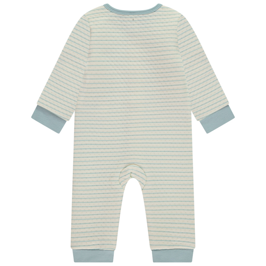 Σαλοπέτα πλεκτό με φαντεζί ριγέ σχέδιο για bebe αγόρι 