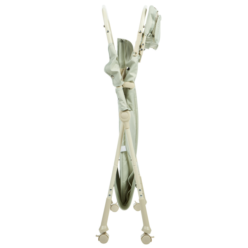 Πτυσσόμενη Υφασμάτινη Αλλαξιέρα Με Πράσινο Μέτρο Ύψους 