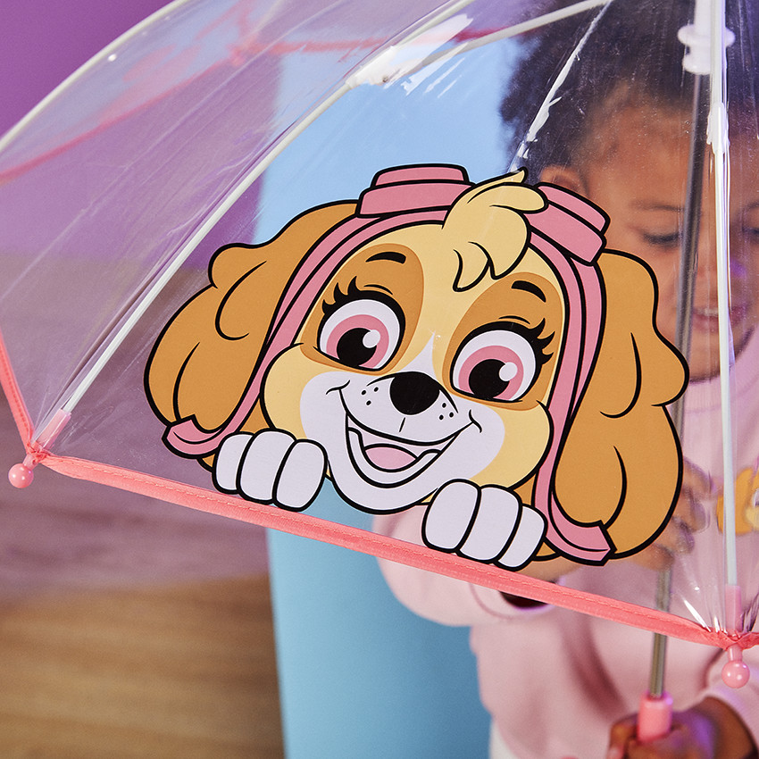 Parapluie transparent Stella Pat'Patrouille pour fille 