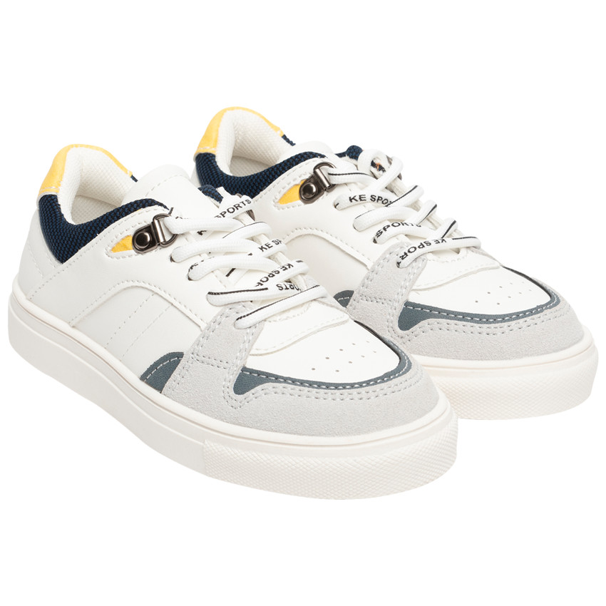 Αθλητικά παπούτσια χαμηλά με κορδόνια για αγόρι 