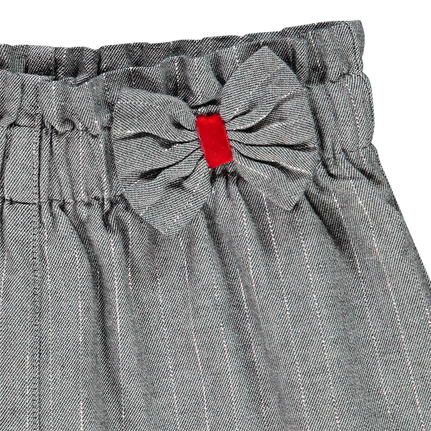 Παντελόνι large ριγέ ασημί για κορίτσι  Additional Παντελόνι large ριγέ ασημί για κορίτσι