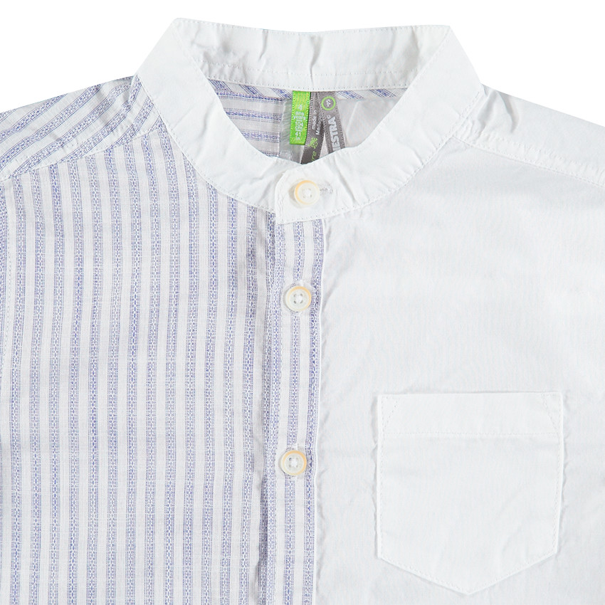 Κοντομάνικο ριγέ πουκάμισο με ρίγες 