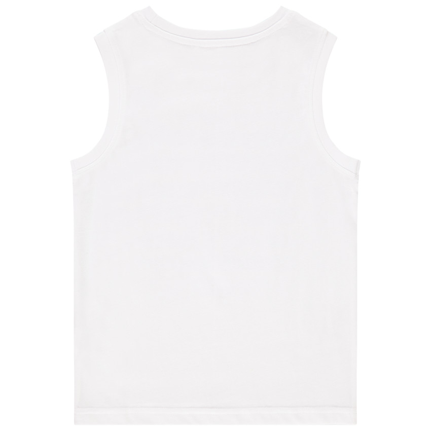 Αμάνικο μπλουζάκι από βαμβάκι με φαντεζί σχέδιο για αγόρι  Additional Αμάνικο μπλουζάκι από βαμβάκι με φαντεζί σχέδιο για αγόρι