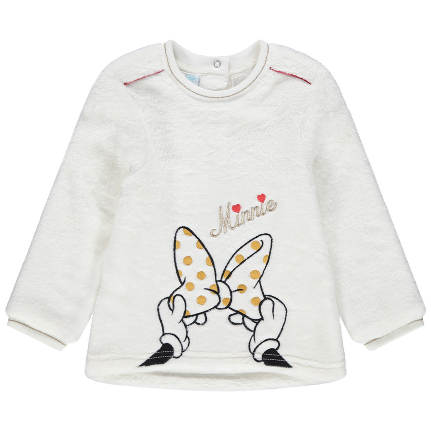 Sweat en sherpa détails Minnie brodés Disney  Additional Sweat en sherpa détails Minnie brodés Disney
