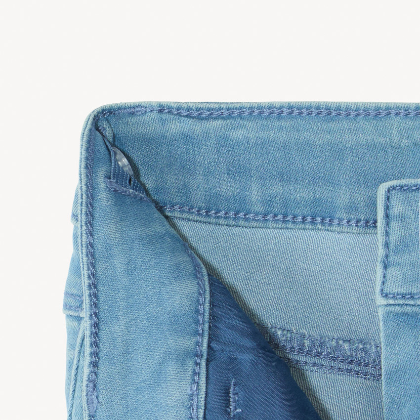 Σορτς από denim με εφέ ξεθωριασμένο για κορίτσι 