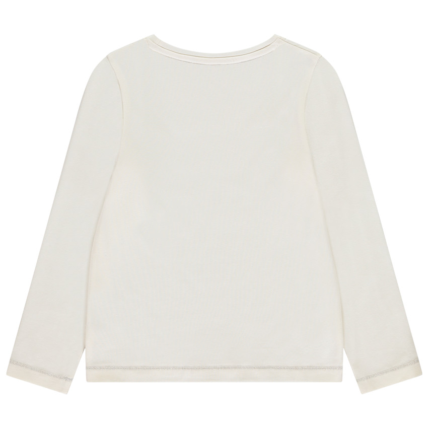 Μακρυμάνικο T-shirt με foil print "love" για κορίτσι 