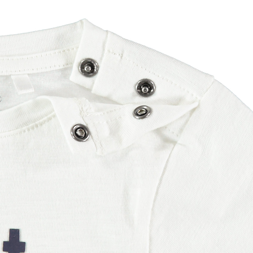 Μακρυμάνικη μπλούζα από βιολογικό βαμβάκι με τυπωμένο μήνυμα 