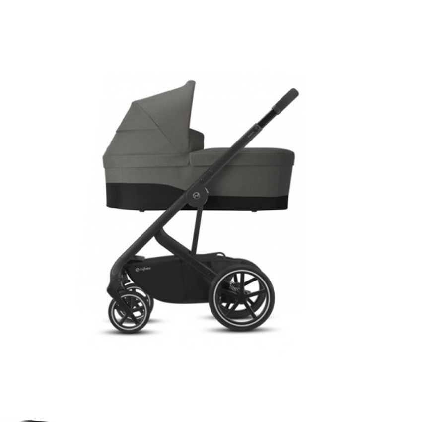 Σύστημα μεταφοράς Balios S Lux Black Frame 3 in 1 Soho grey  Additional Σύστημα μεταφοράς Balios S Lux Black Frame 3 in 1 Soho grey