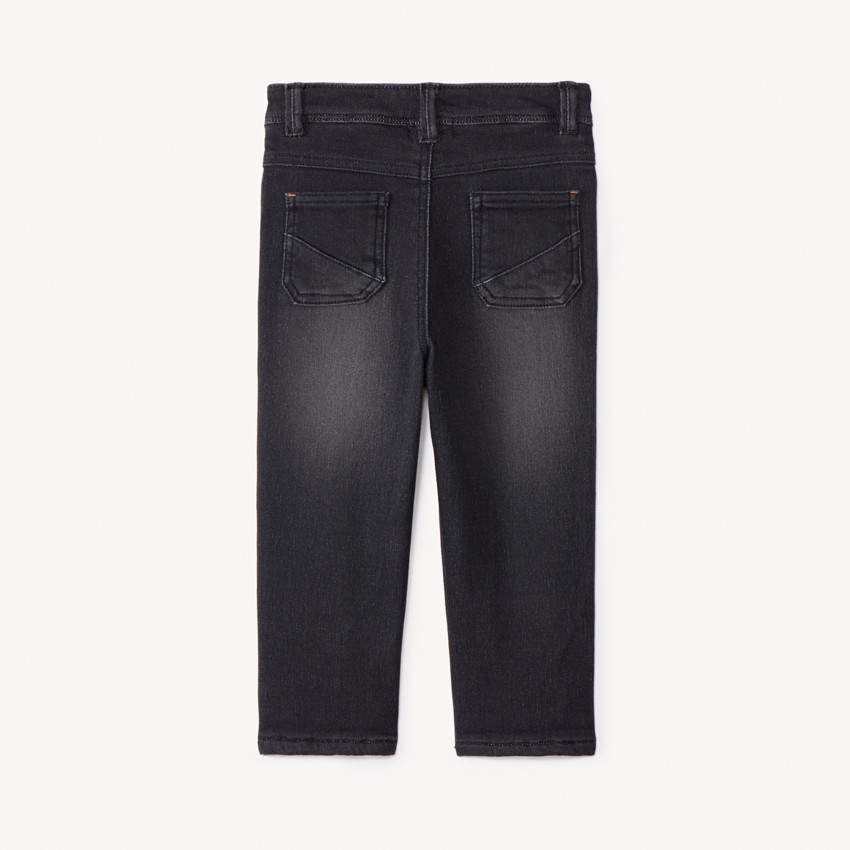 Jean effet denim et doublure micropolaire pour bébé garçon  