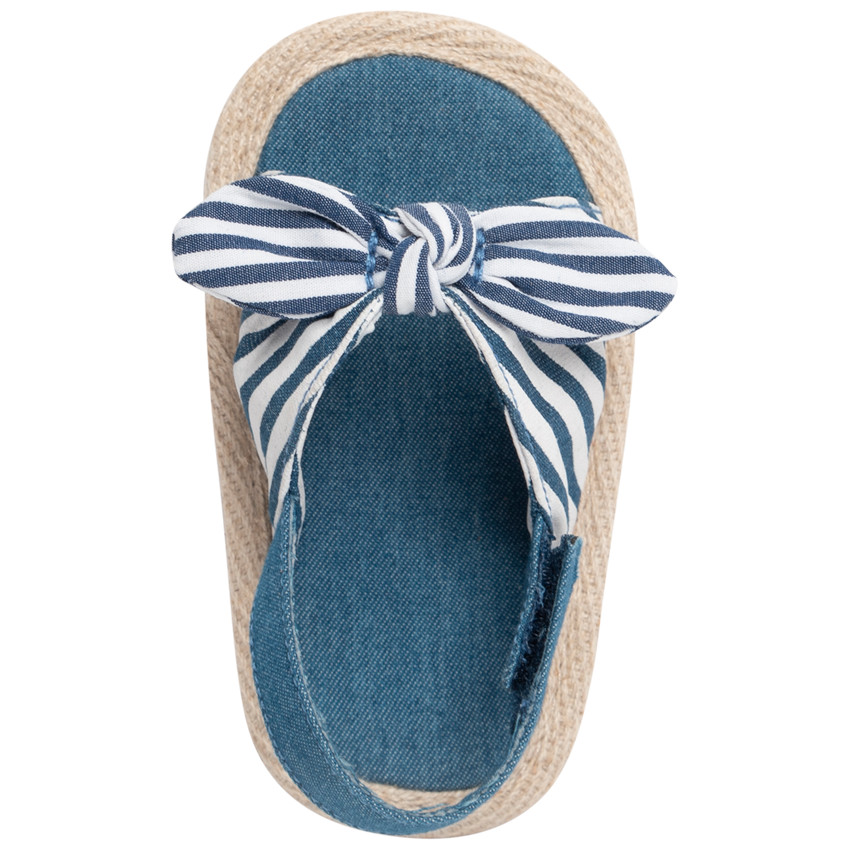 Πέδiλα μαλακά ριγέ για bebe κορίτσι 