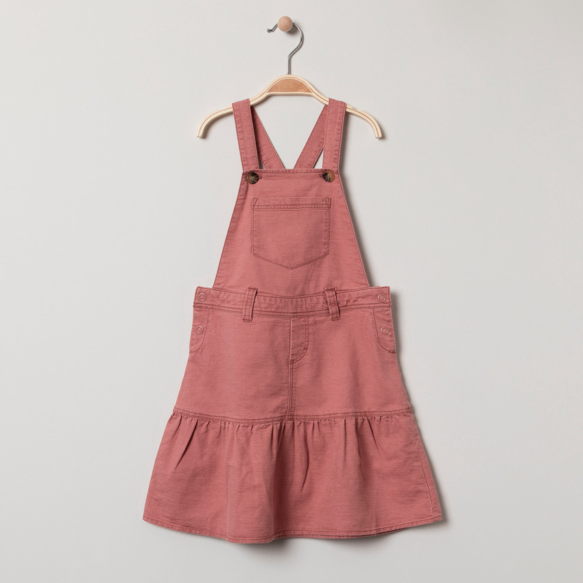 Φόρεμα -σαλοπέτα ρόζ  toile 