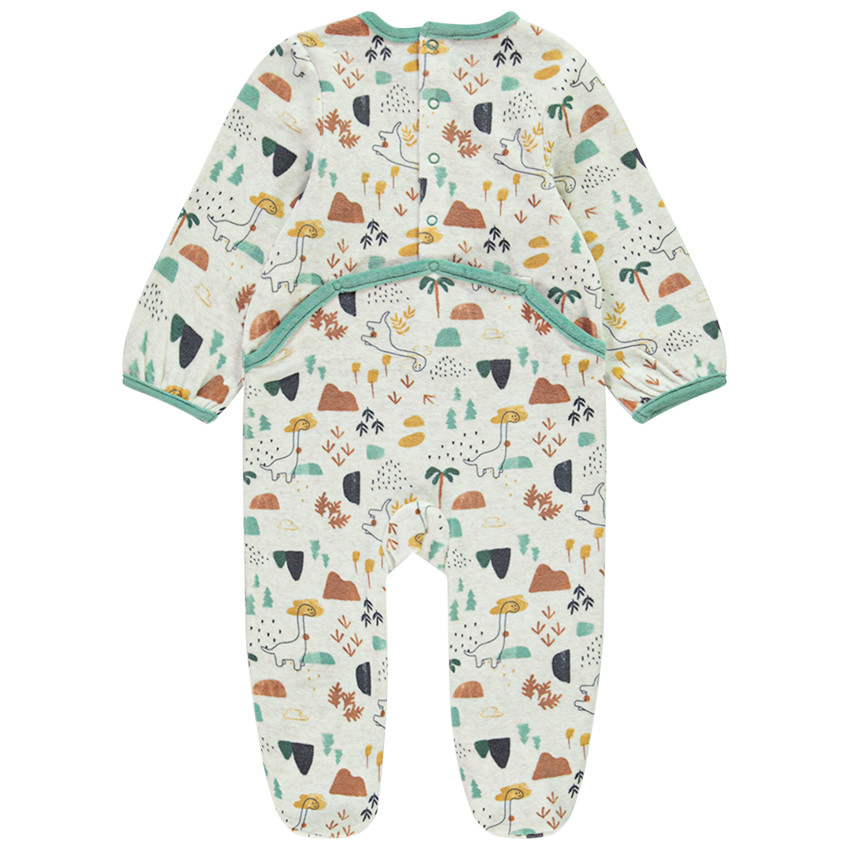 Σετ από 2 βελουτέ φορμάκια δεινοσαύρων για μωρό αγόρι με διαφορετικές ανοίξεις ανάλογα με την ηλικία 