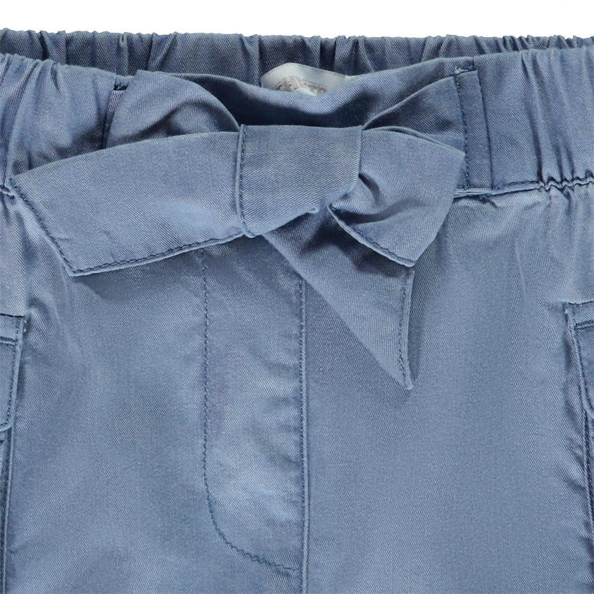 Σορτς cargo από lyocel με τσέπες για κορίτσι 