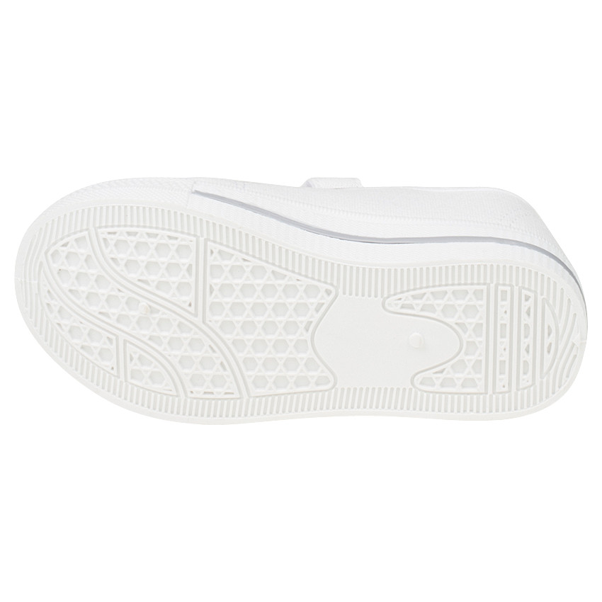 Χαμηλά υφασμάτινα αθλητικά παπουτσάκια με velcro σε νούμερο 20 έως 23 