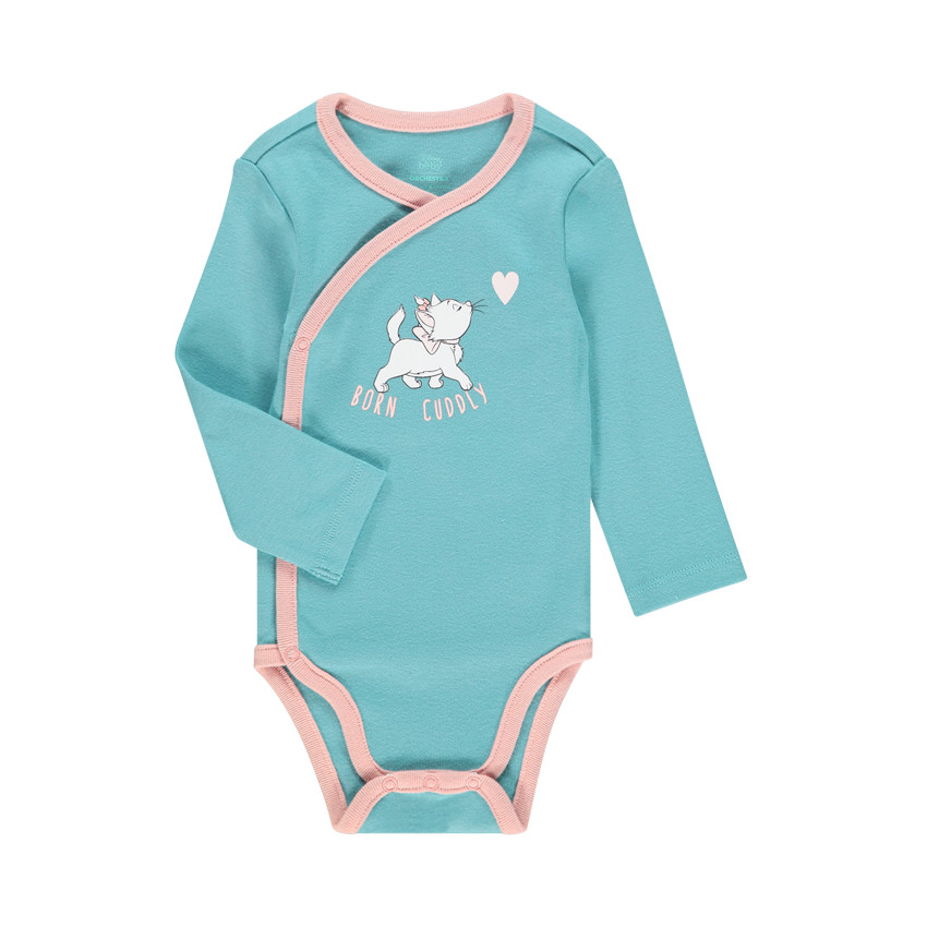 Σετ από 3 bodies με οργανικό βαμβάκι με σχέδιο Marie des αριστογάτες Disney  Additional Σετ από 3 bodies με οργανικό βαμβάκι με σχέδιο Marie des αριστογάτες Disney