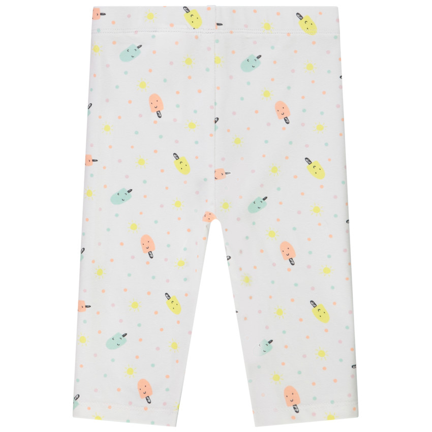 Κολάν jersey με φαντεζί σχέδιο για bebe κορίτσι 