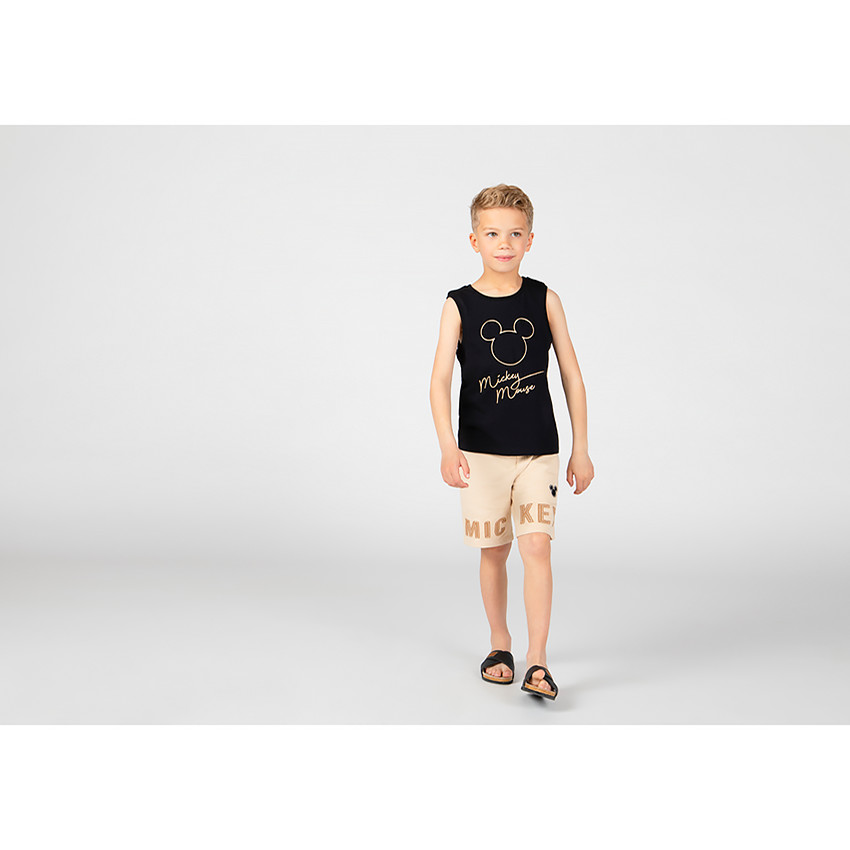 Ensemble de plage débardeur print embossed + short Mickey Disney pour garçon 