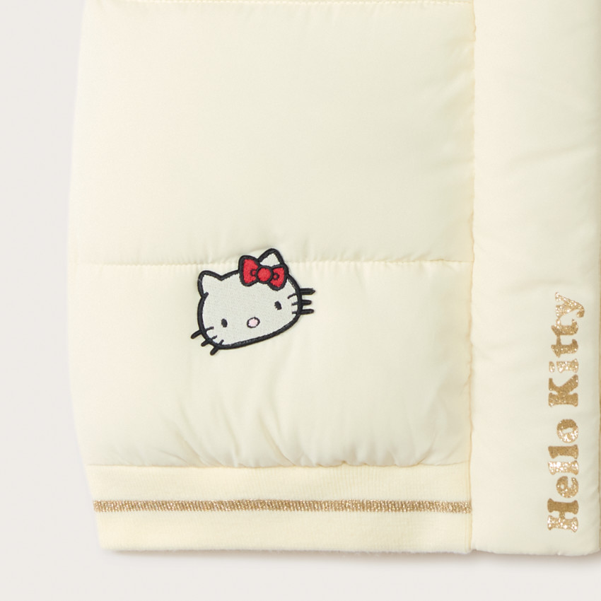 Γυναικεία αμανίκια μπουφάν με κουκούλα Hello Kitty 