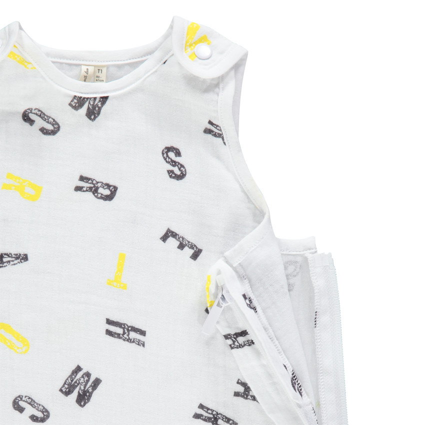 Gigoteuse sans manches en gaze de coton TOG 0.5    