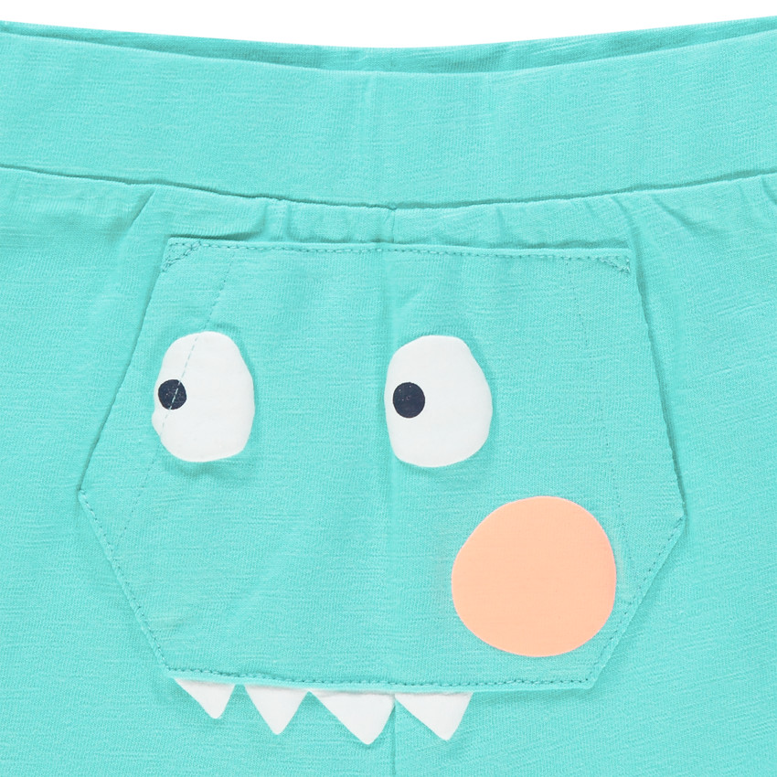 Σετ αμάνικο μπλουζάκι και βερμούδα σχέδιο κροκόδειλος 