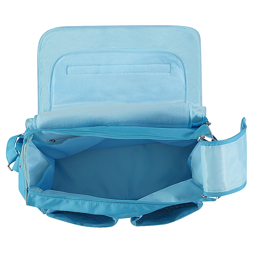 Τσάντα αλλαξιέρα με εμπριμέ τσέπες 