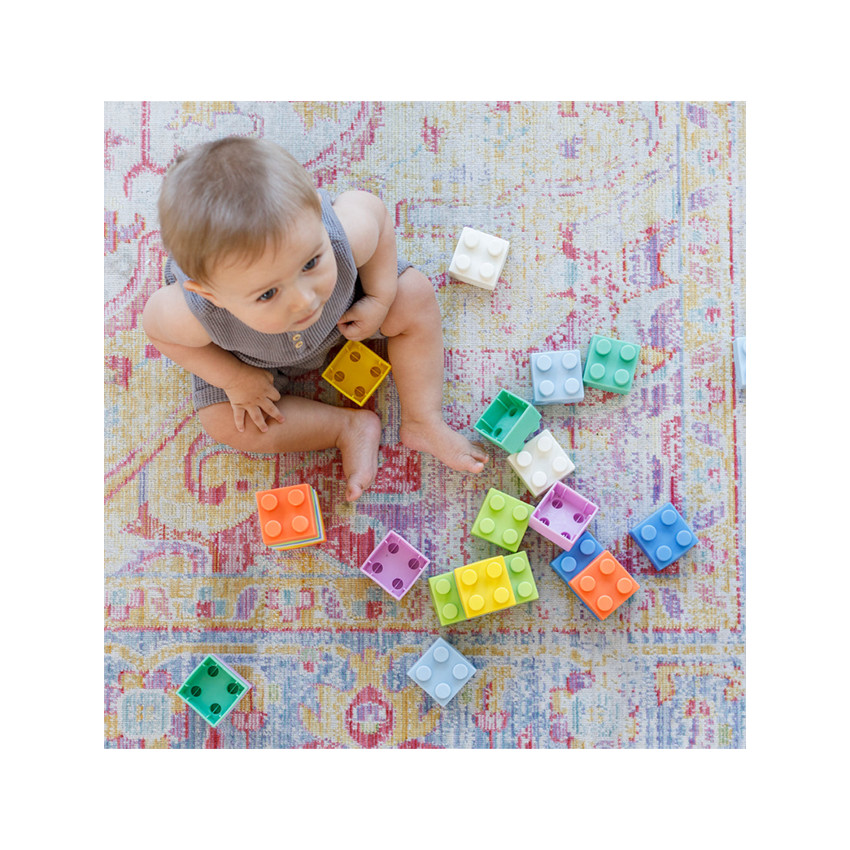 Παιχνίδι για μωρά 1ου έτους Super Soft 1St Building Blocks 