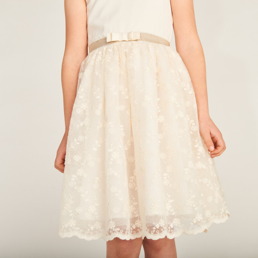 Φόρεμα 2-σε-1 με ανοιχτή πλάτη σε σχήμα καρδιάς για κορίτσι 