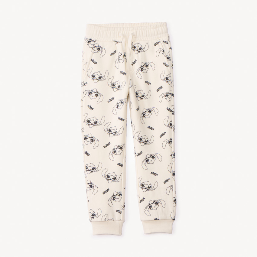 Pantalon de jogging imprimé Stitch Disney pour garçon  