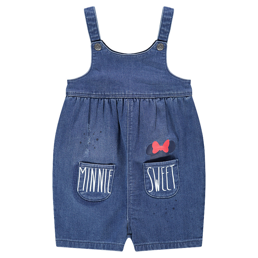 Τζιν κοντή σαλοπέτα  με τσέπες και στάμπα Minnie της ©Disney  Additional Τζιν κοντή σαλοπέτα  με τσέπες και στάμπα Minnie της ©Disney