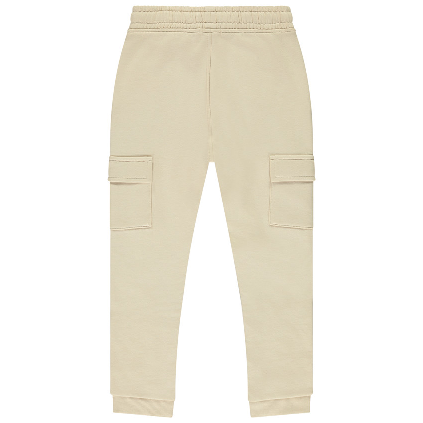 Φούτερ πλεκτό μονόχρωμο με στυλ cargo για κορίτσι 