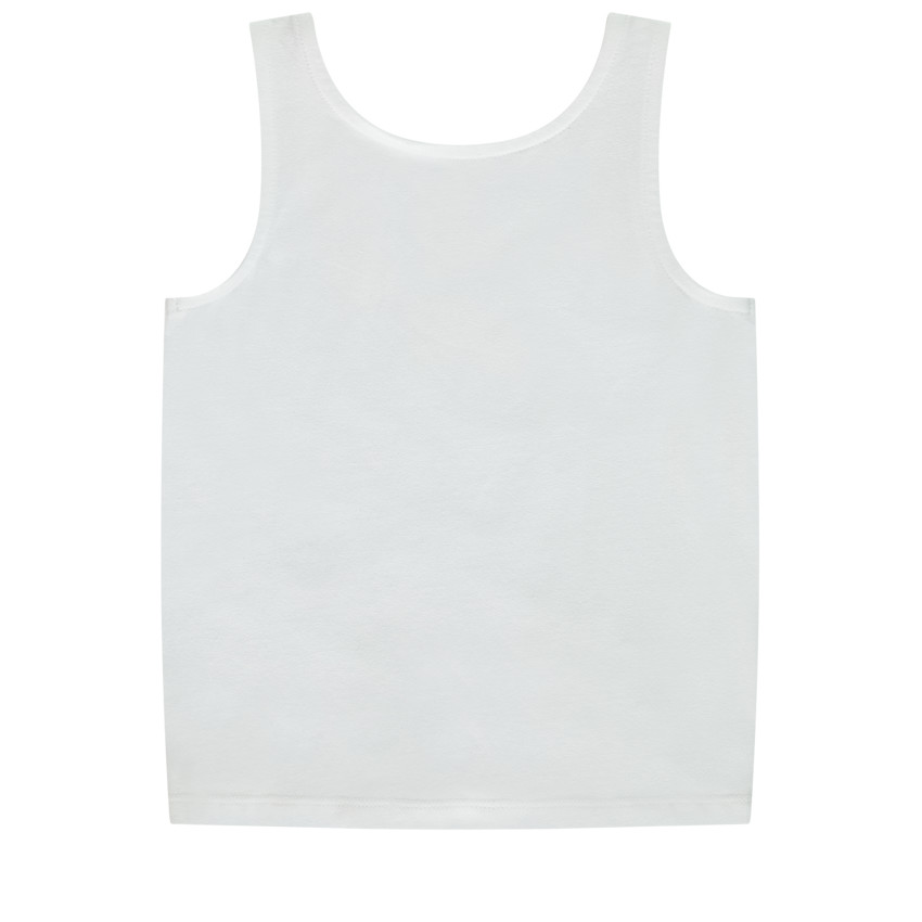 Αμάνικο μπλουζάκι με φιόγκο και φαντεζί σχέδιο με γκλίτερ για κορίτσι 