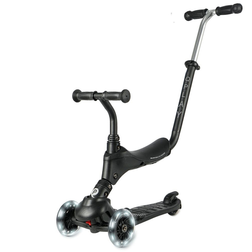 Qplay Sema Pro Black Child Scooter - Σπαστο Πατινι 