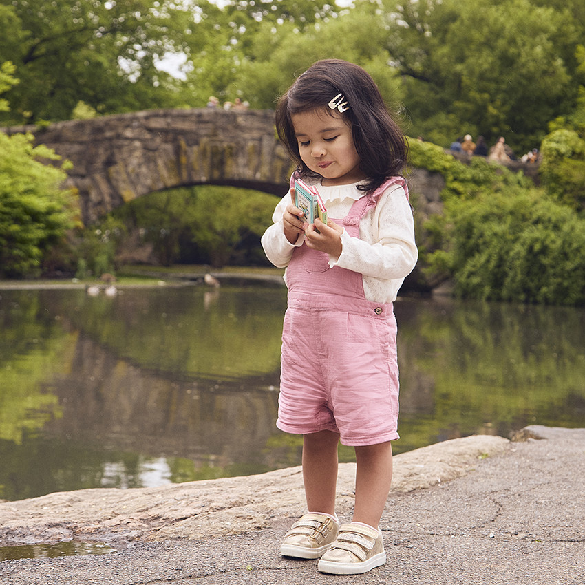 Σαλοπέτα κοντή με βολάν για κορίτσι μωρό 