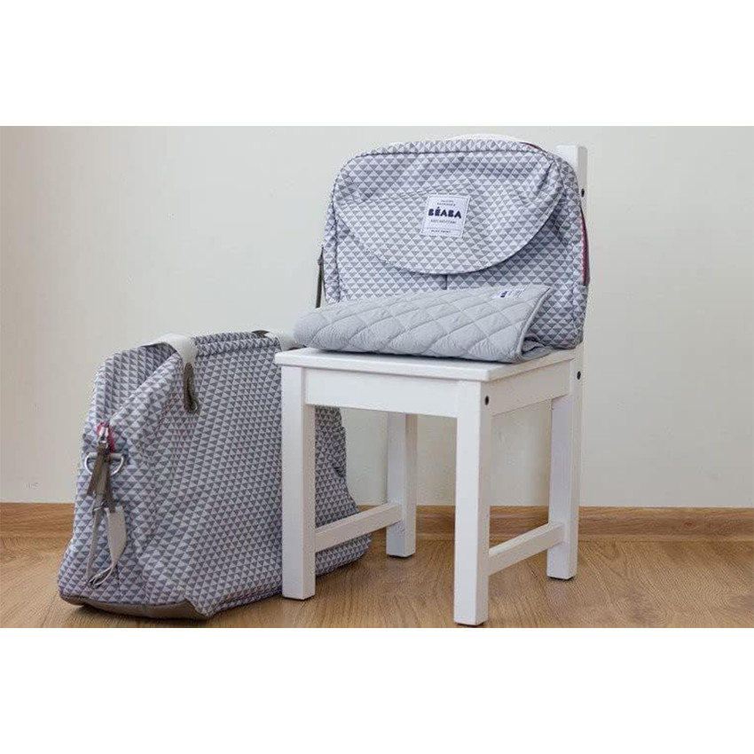 Sac à langer Genève II Gris/Corail 