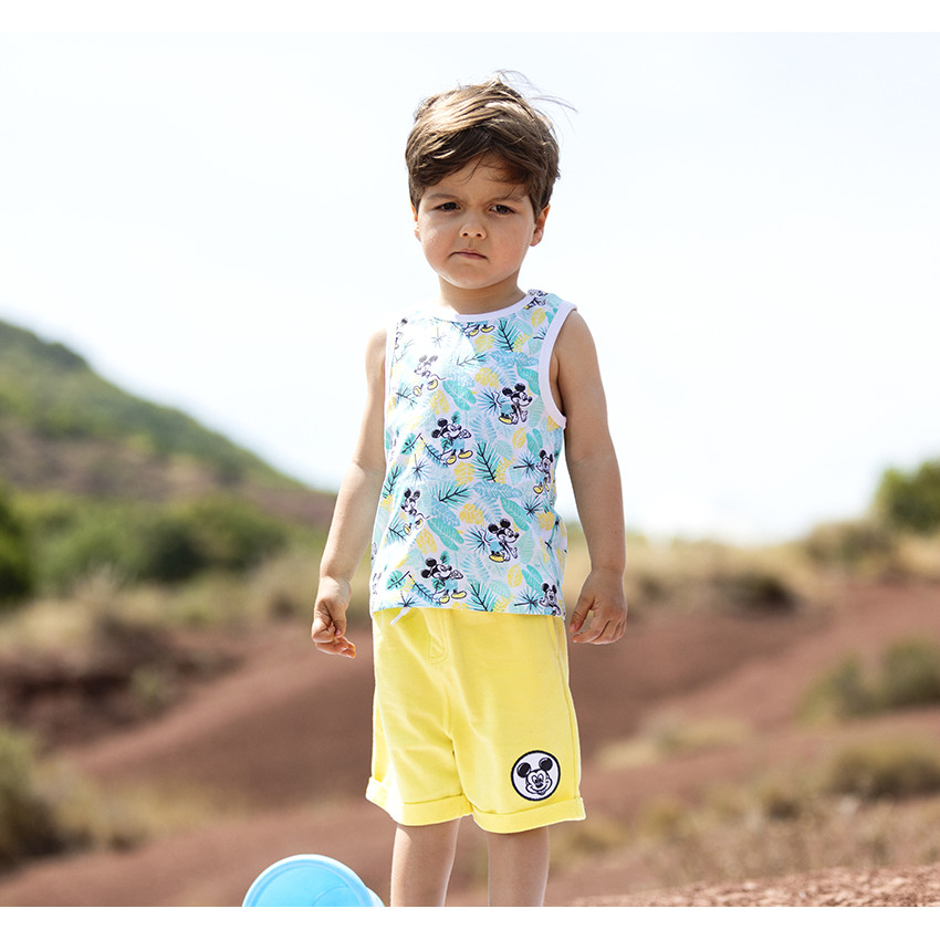 Ensemble de plage débardeur et bermuda Mickey Disney 