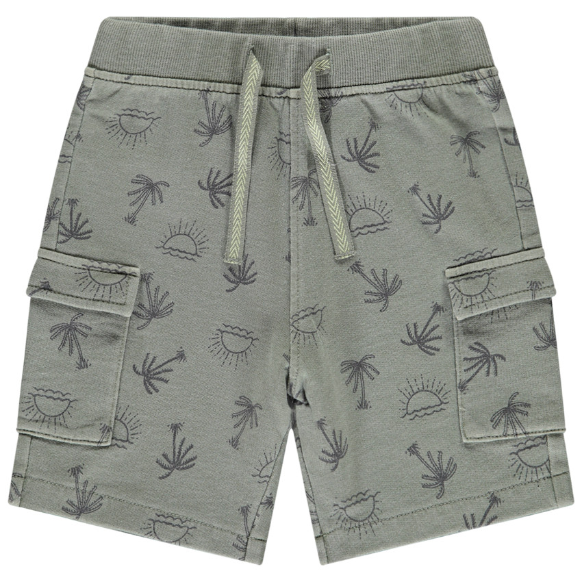 Βερμούδα cargo με σχέδιο φοίνικα για bebe αγόρι 