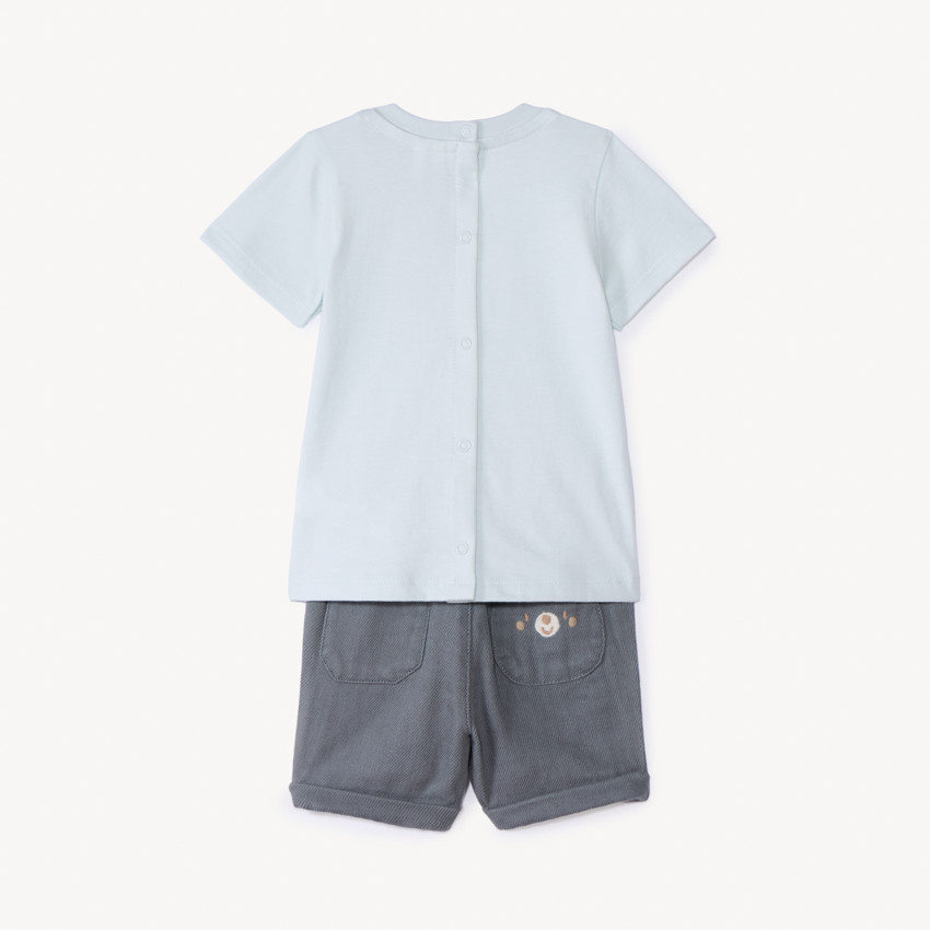 Σέτ 2 τεμαχίων με σορτσάκι για αγόρι μωρού 