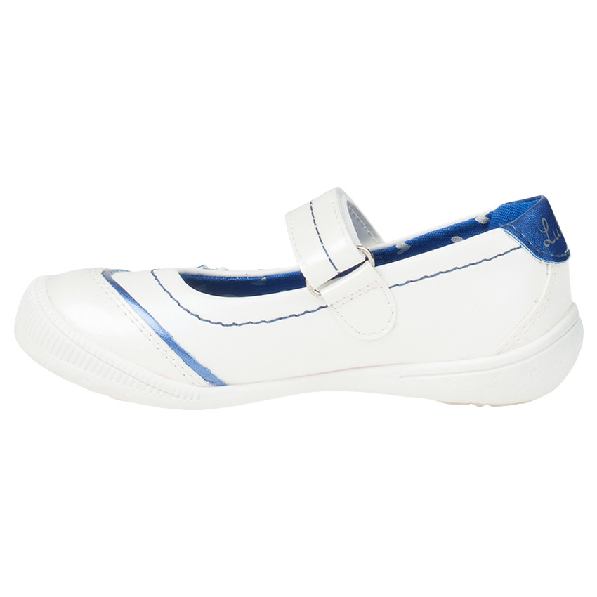 Babies blanches avec patchs étoiles - Lulu Castagnette 